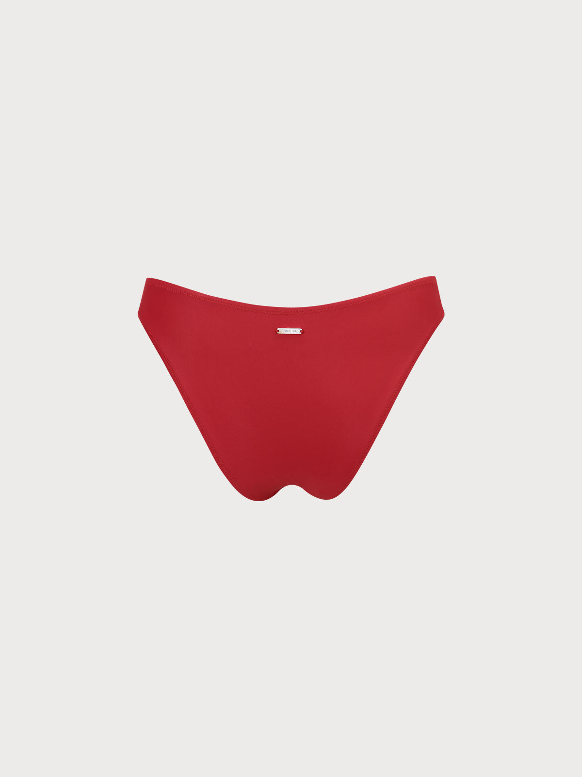 Bikini de Corte Bajo Rojo ECONYL®
