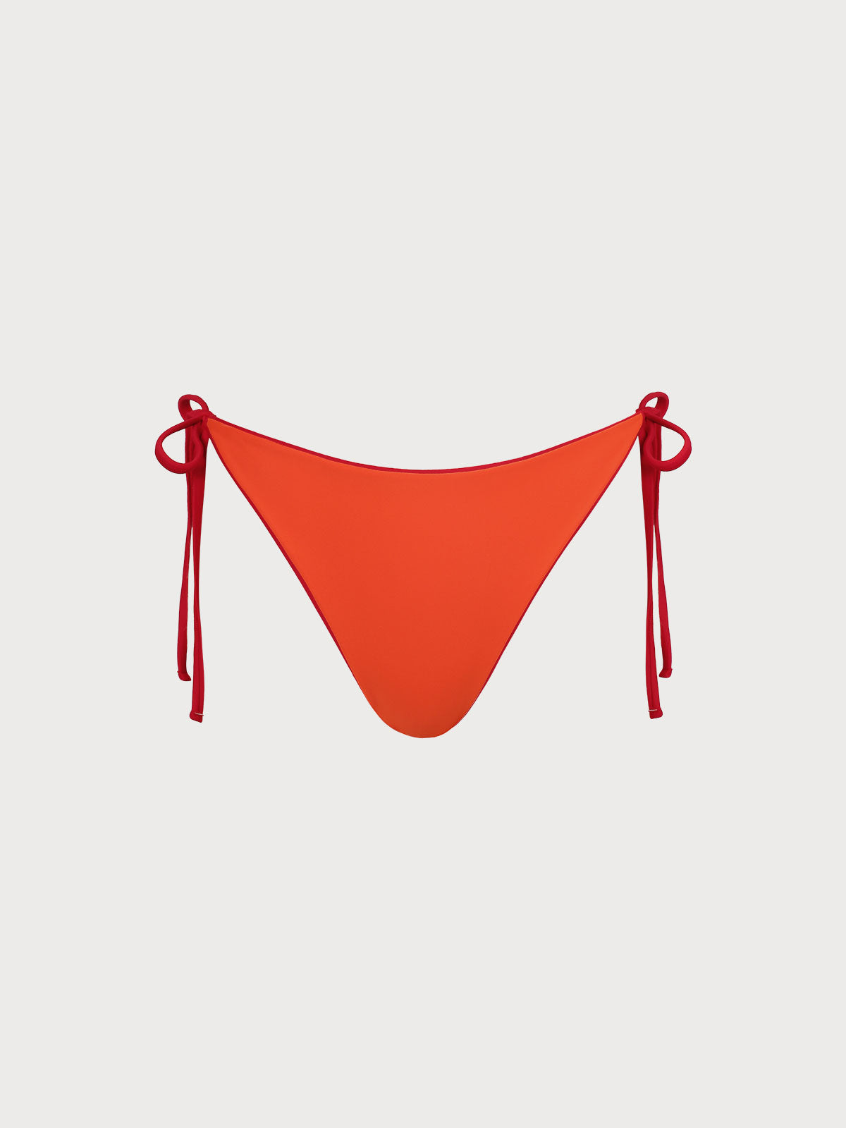 Bikini Inferior Reversible Rojo ECONYL®