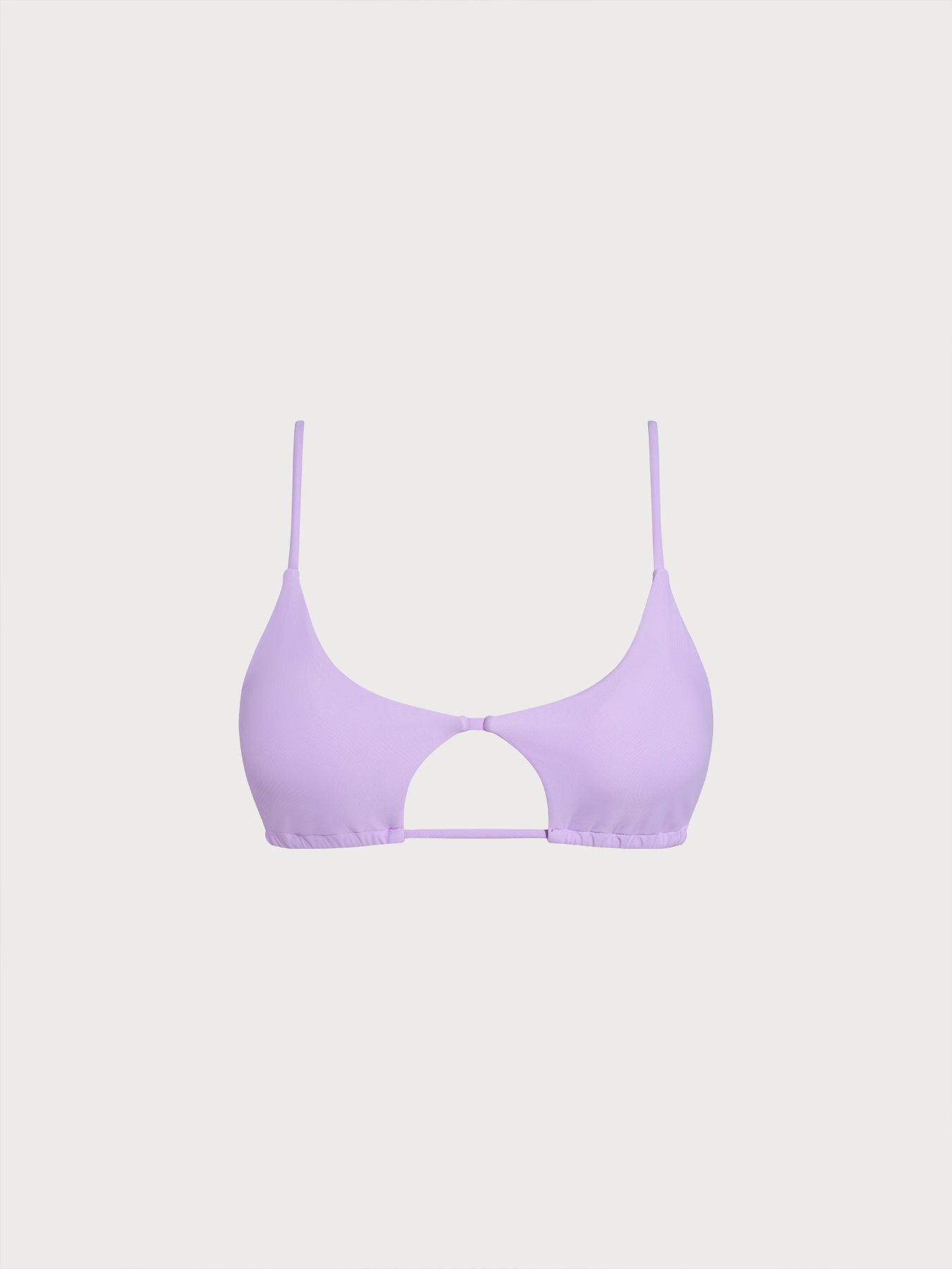 ECONYL® Sujetador de Bikini Morado con Corte