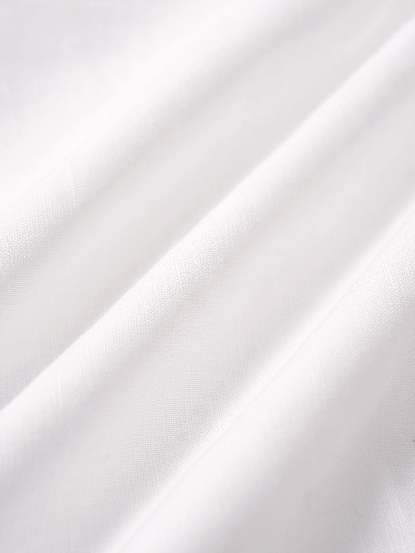 Pantalones Anchos de Algodón-Lino Blancos